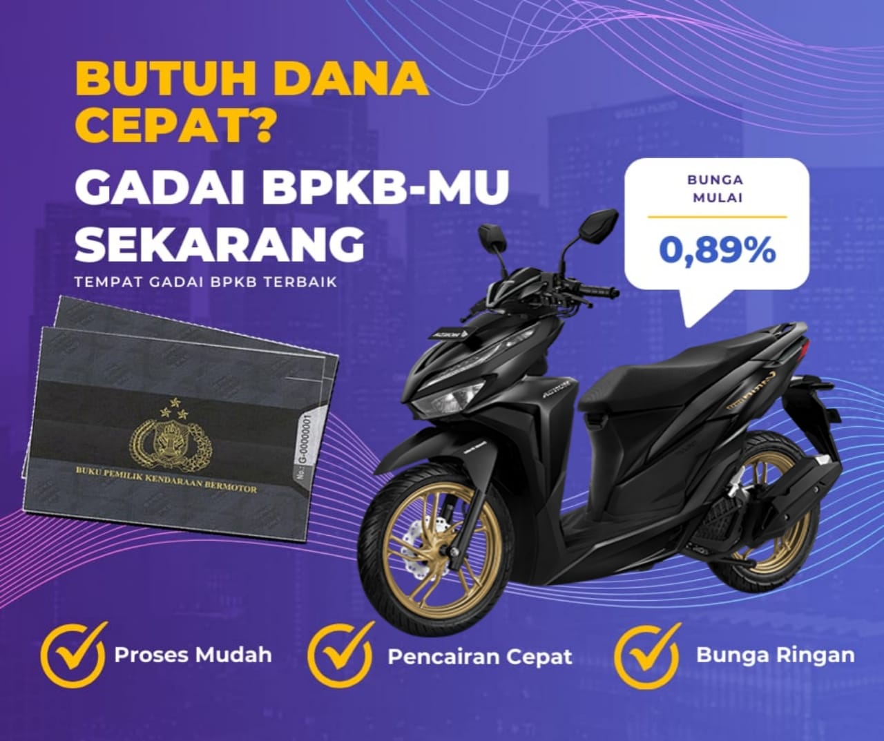 Pinjaman Dana Jaminan Bpkb Motor Honda Vario 150 Espexclusive Dapat Pinjaman Berapa? Seperti Ini Simulasinya
